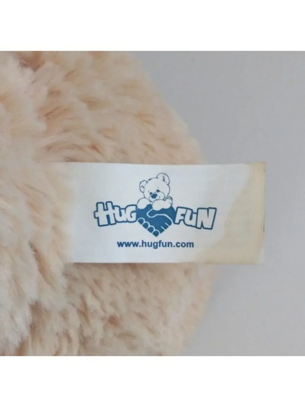 Hug Fun Beige Cream Teddy Bear Super Soft 15
